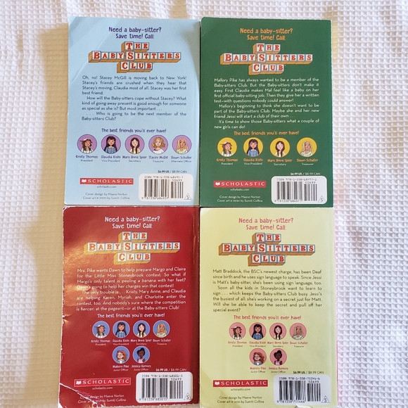 COPY 16 x The Baby-Sitters Club Chapter Books #1-16 By Ann Martin Netflix Series - Picture 9 of 9